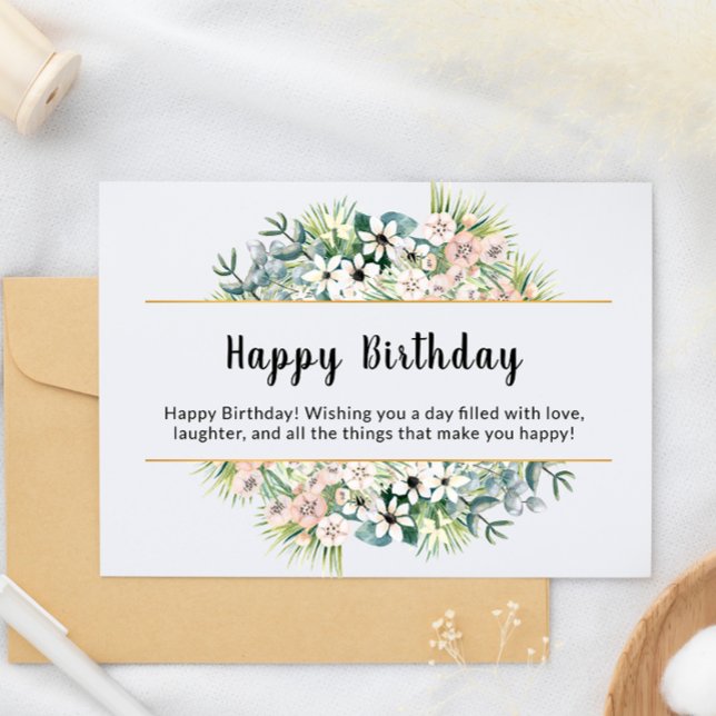 Happy Birthday Card (Happy Birthday Card)