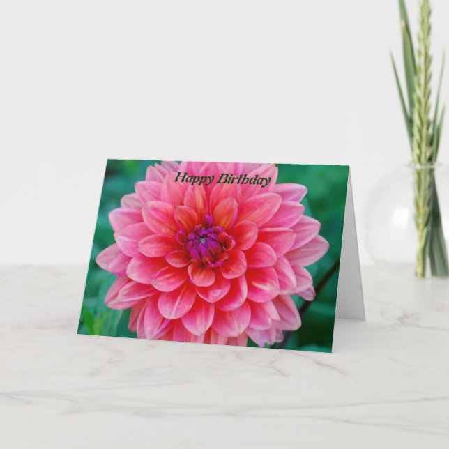 Happy Birthday Card (Front)