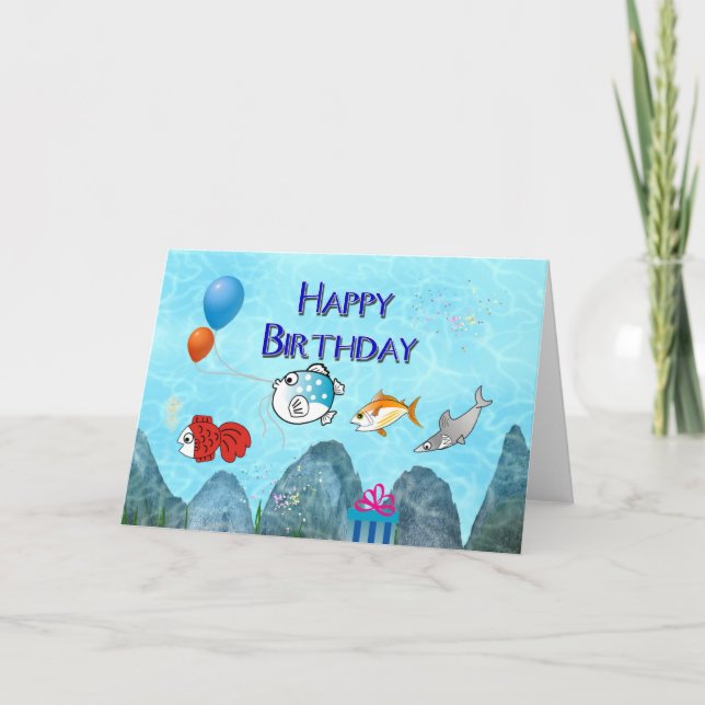 Happy Birthday Card (Front)