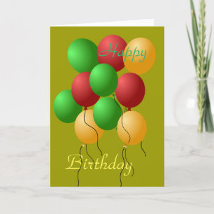 Happy Birthday Card