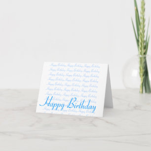 Happy Birthday Card