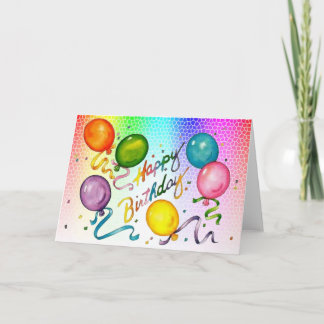 Happy Birthday Card
