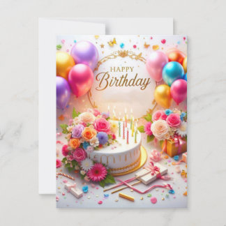Happy birthday card