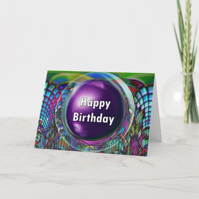 Happy Birthday Card (Front)