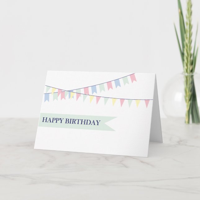 Happy Birthday Card (Front)