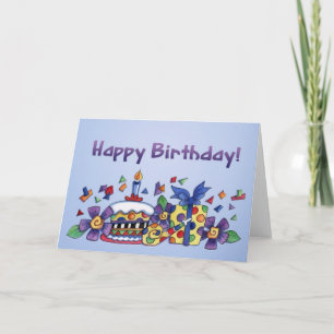 Happy Birthday - Card