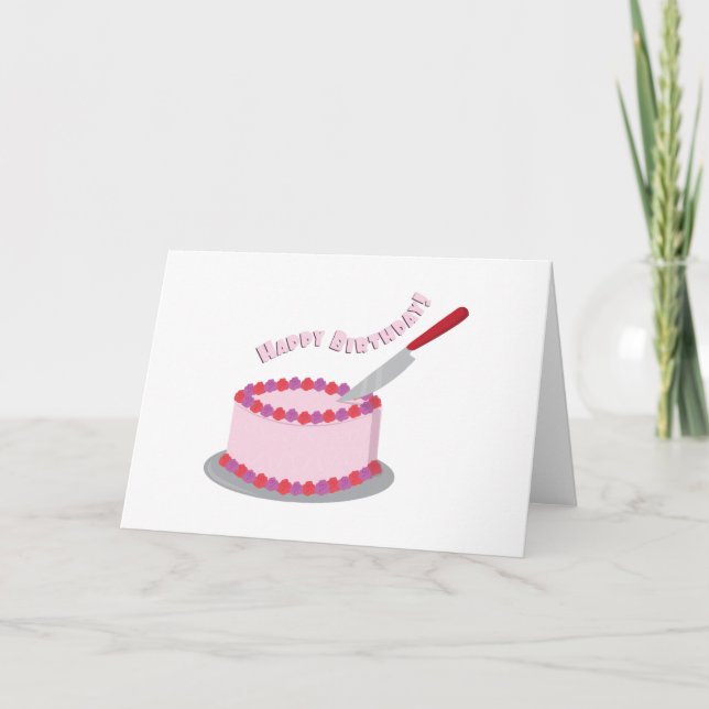 Happy Birthday Card (Front)
