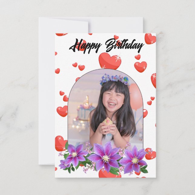 Happy Birthday Card (Front)