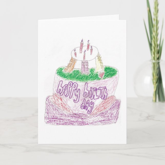 Happy Birthday Card (Front)