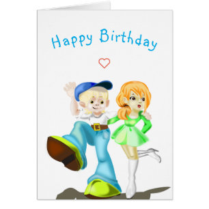 Happy Birthday Card Best Friends - Your Text