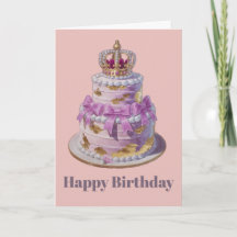 Happy Birthday Card - Birthday cake Card