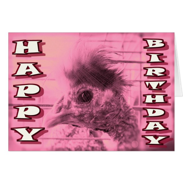 HAPPY BIRTHDAY Card, by  Bob Hall (Front Horizontal)