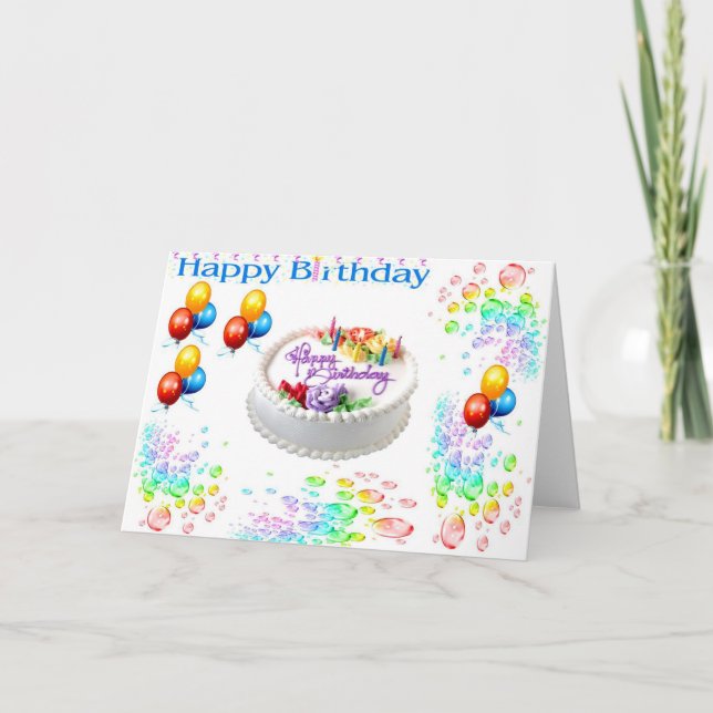 Happy Birthday_Card Card (Front)