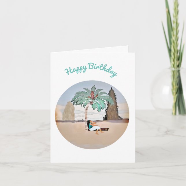 Happy Birthday Card For Her (Front)