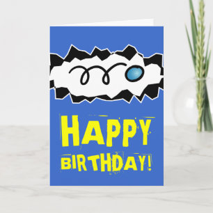 Happy Birthday card for racquetball player and fan