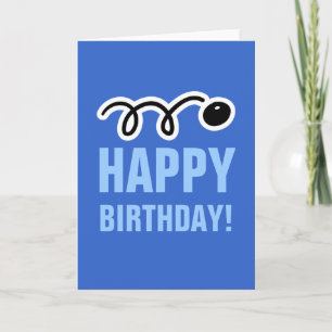 Happy Birthday card for squash player and fan