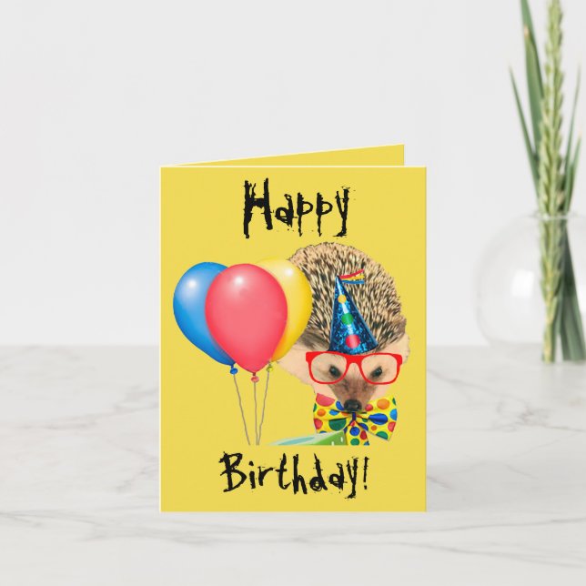 Happy Birthday Card! Invitation (Front)