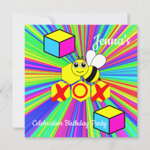 Happy Birthday Card Invitation