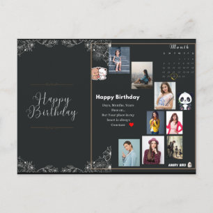 Happy Birthday Card – Unique & Personalised Design