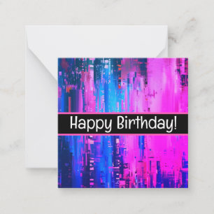 Happy birthday cards, cute, stock up! note card
