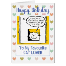 Happy Birthday Cat Lover