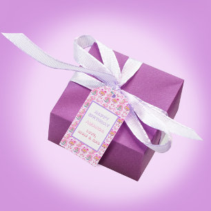 Happy Birthday Cats Have A Party  Gift Tags