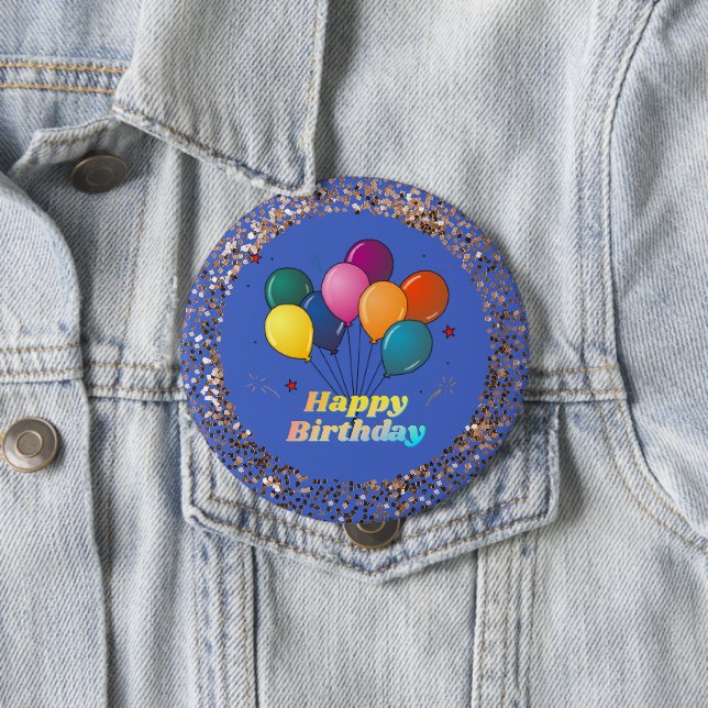Happy Birthday Celebration Button (In Situ)