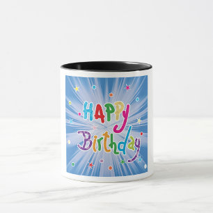 Happy Birthday Celebration Mug