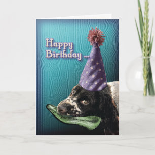 Happy Birthday chew shoe.... Card