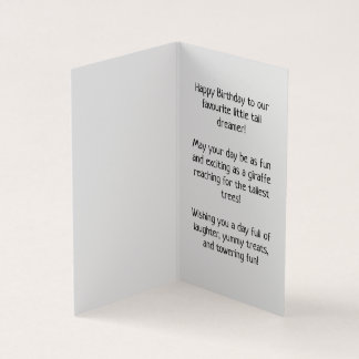 Happy Birthday - Children's Card
