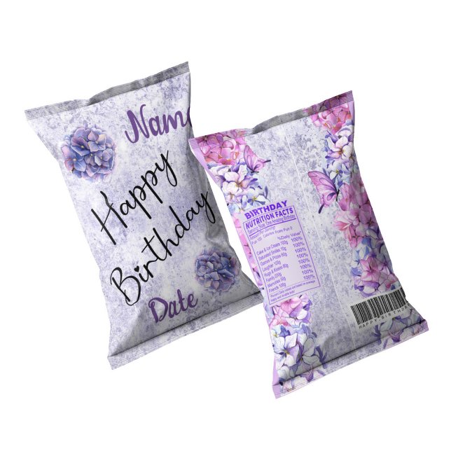 Happy Birthday Chip Bag Wrappers Party Favours Notepad (Creator Uploaded)