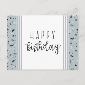 Happy Birthday, Chiropractic Postcard