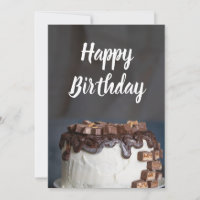 Happy Birthday Chocolate Cake