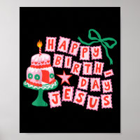 Happy Birthday Christian Jesus Christmas Preppy Bd