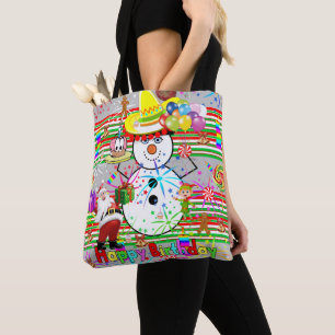 Happy Birthday Christmas Women's Tote Bags