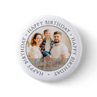 Happy Birthday | Classic Simple Custom Photo