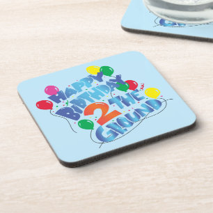 Happy Birthday Coaster