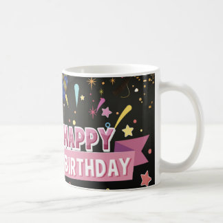 happy birthday  coffee mug