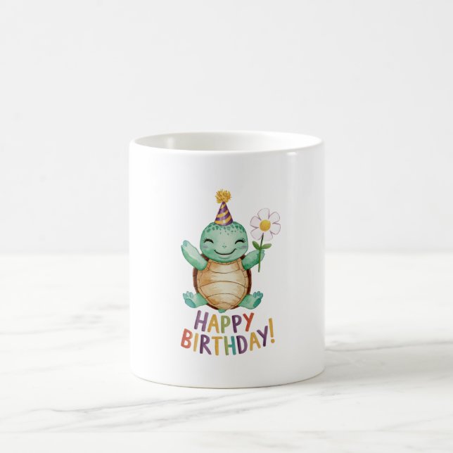 Happy Birthday Coffee Mug (Center)