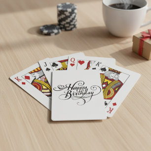 Happy Birthday Collection Playing Cards