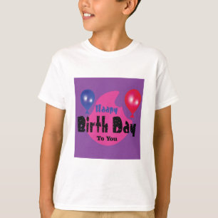 Happy Birthday – Colourful Celebration Party Desig T-Shirt