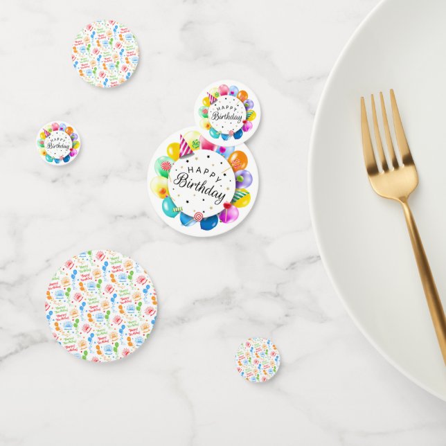 Happy Birthday  Confetti (Group)