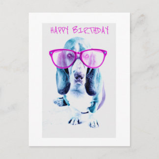 Happy Birthday Cool Doggy Card