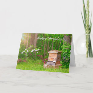 Happy Birthday Country Beehive Card