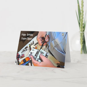Happy Birthday Coupon Clipper Card