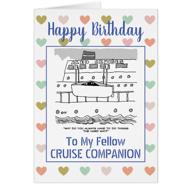 Happy Birthday Cruise Companion (Front)