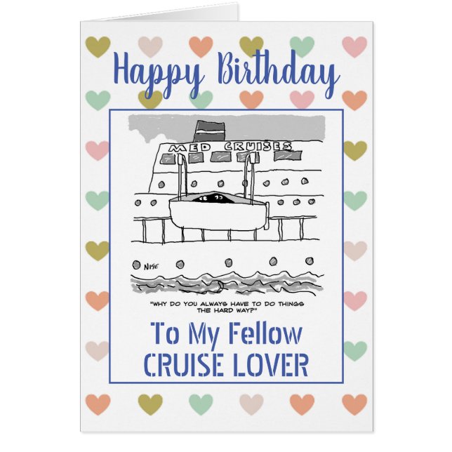 Happy Birthday Cruise Lover (Front)