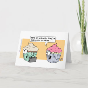 Happy Birthday - Cupcake Sprinkles (1) Card