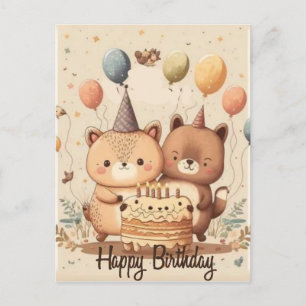 Happy Birthday custom card