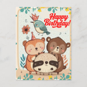 Happy Birthday custom card